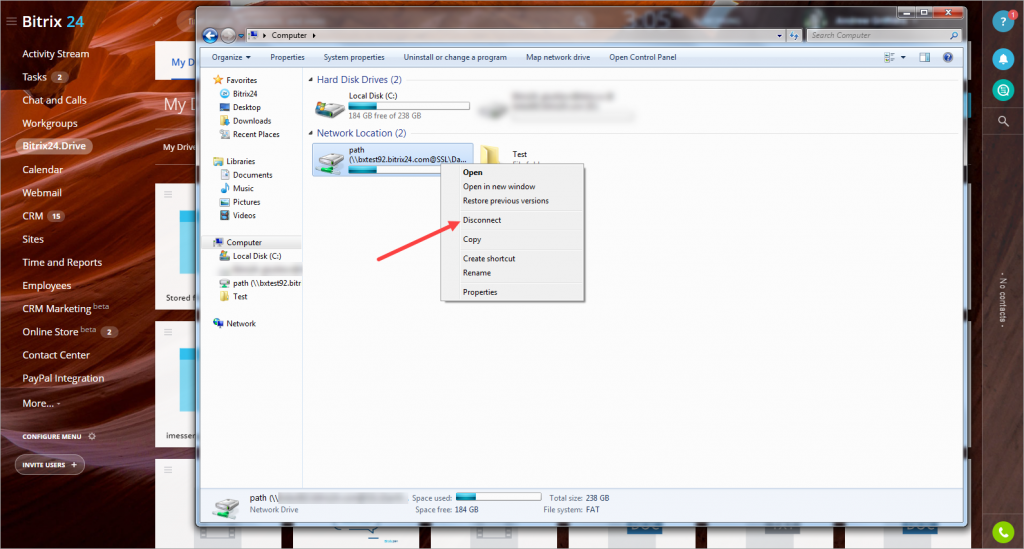 [Drive] Map Bitrix24 Drive làm Network Drive trong Windows 12