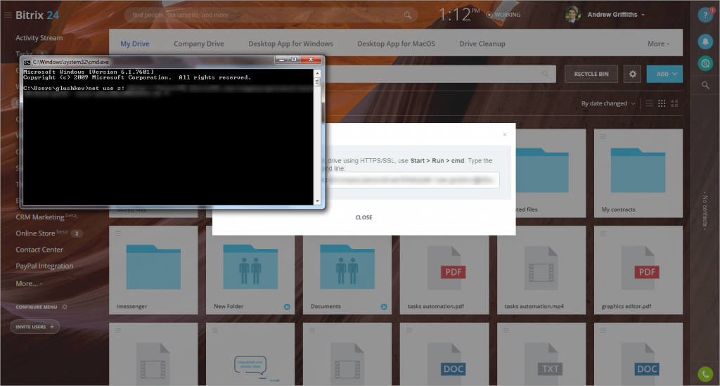 [Drive] Map Bitrix24 Drive làm Network Drive trong Windows 4