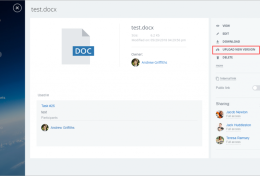 [Drive] Lịch sử sửa đổi File