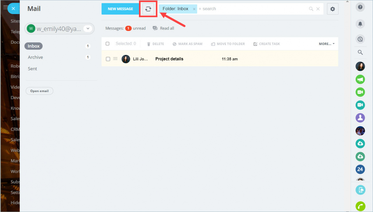 Synchronization Button