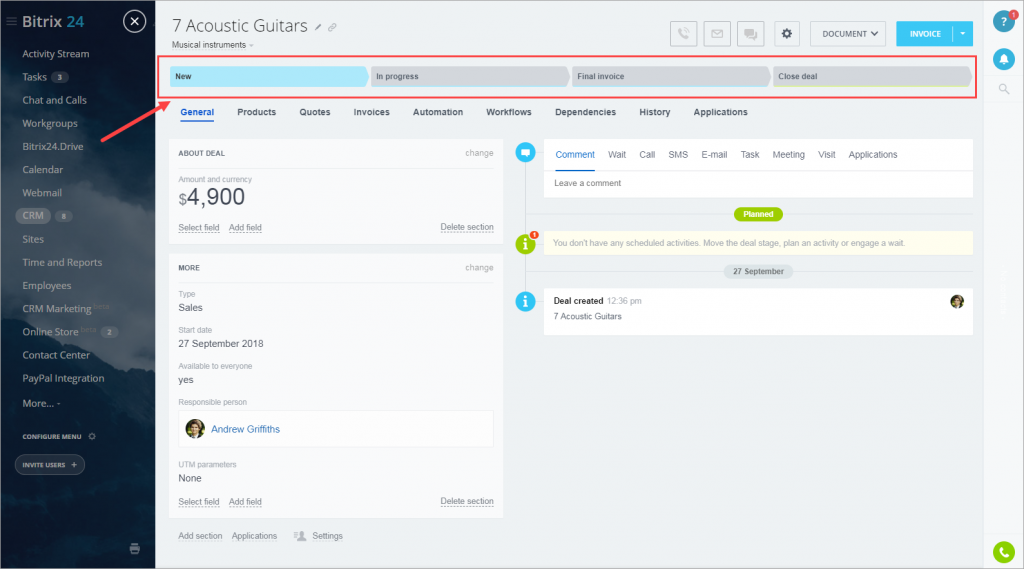 [CRM] Biểu mẫu phần tử CRM (CRM elements form) 3