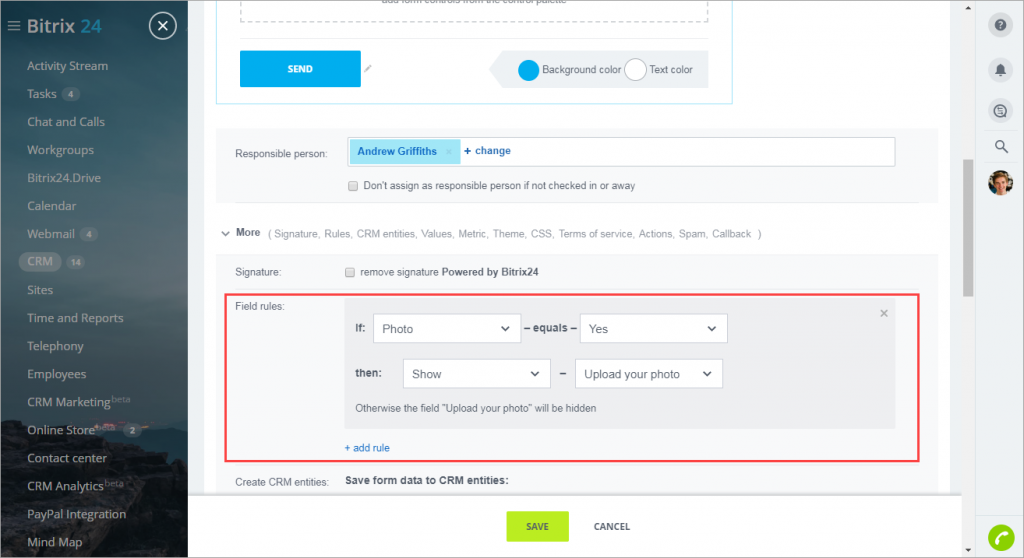 [CRM] Thêm form biểu mẫu web CRM mới - CRM Forms 6