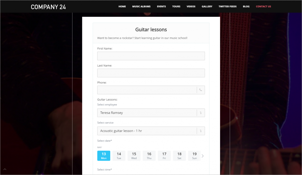 [CRM] Biểu mẫu web CRM - CRM Forms 1
