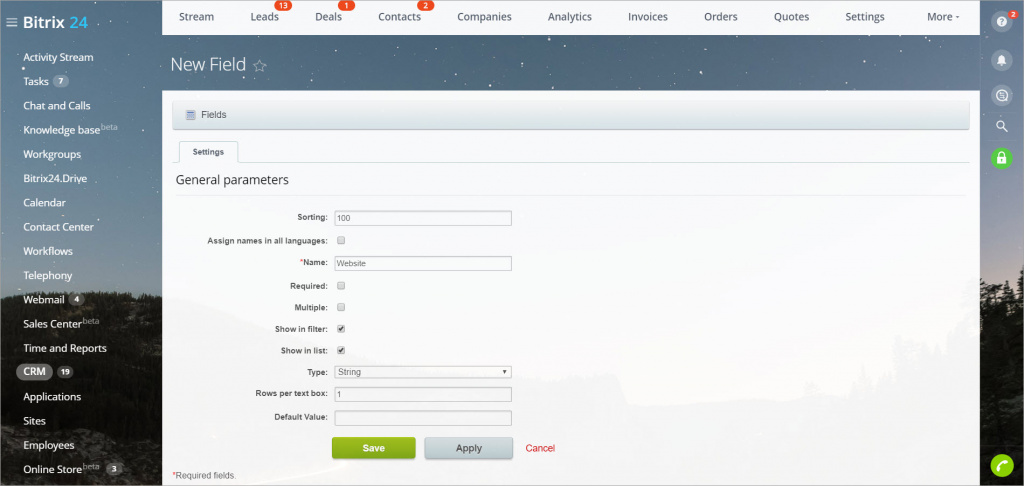 [CRM] Gửi dữ liệu từ biểu mẫu web CRM cho nhân viên qua email 1