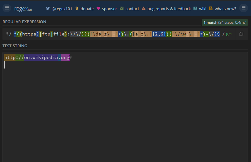 regex-la-gi