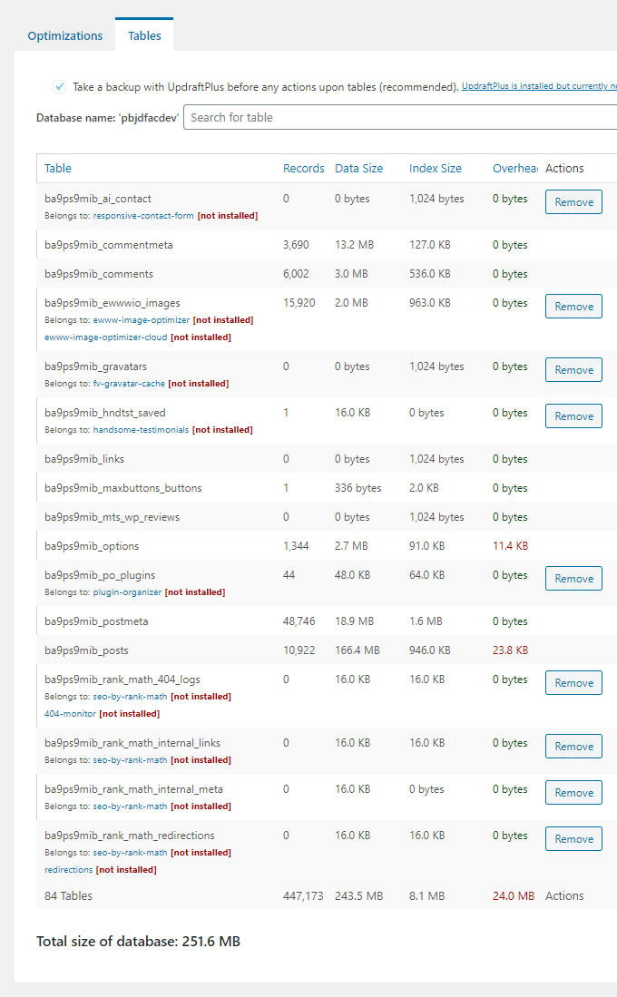 Hướng dẫn dọn dẹp Database website WordPress nhanh nhất 9 huong-dan-don-dep-database-website-wordpress