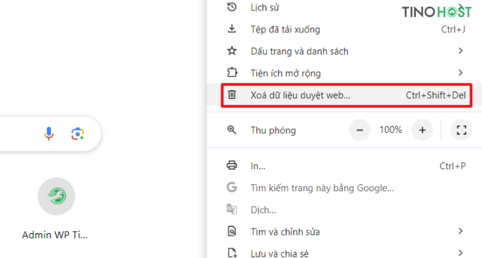 Hướng dẫn sửa lỗi “ERR_CONNECTION_REFUSED” Chrome thành công 100% 5 xoa-cache-trinh-duyet