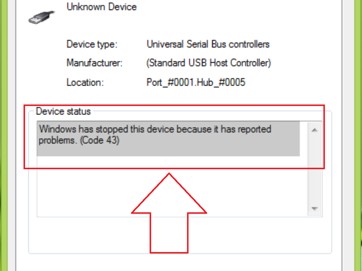 Sửa lỗi “Windows has stopped this device because it has reported problems” (code 43) 1 windows-has-stopped-this-device-because-it-has-reported-problems