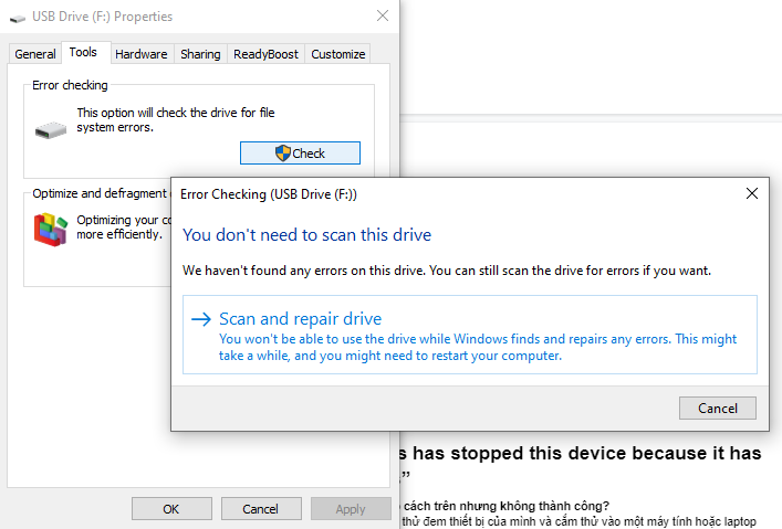 Sửa lỗi “Windows has stopped this device because it has reported problems” (code 43) 4 windows-has-stopped-this-device-because-it-has-reported-problems