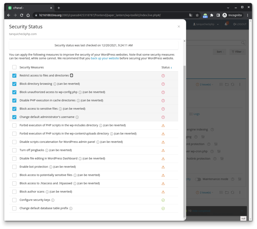 WordPress Toolkit 27