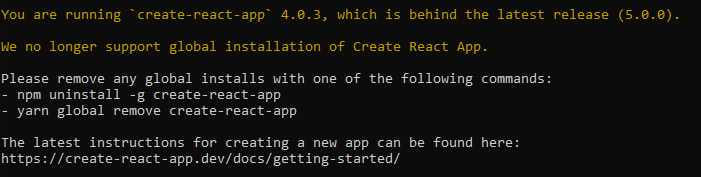 ReactJS: Khắc phục lỗi sử dụng create-react-app 1 ReactJS: Khắc phục lỗi sử dụng create-react-app 1