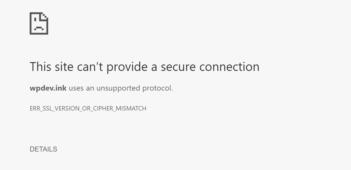 Hướng dẫn cách sửa lỗi “ERR_SSL_VERSION_OR_CIPHER_MISMATCH” 1 cach-sua-loi-err-ssl-version-or-cipher-mismatch