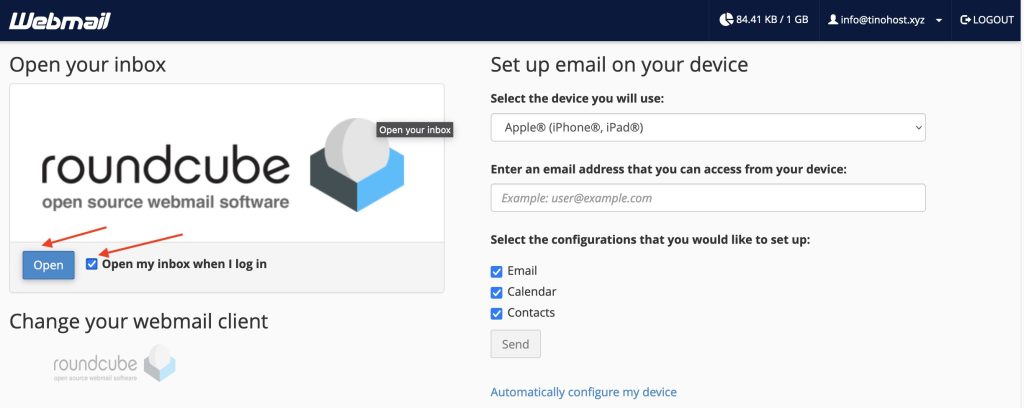 [cPanel] Hướng dẫn quản lý tài khoản email trên hosting (Email Accounts) 1