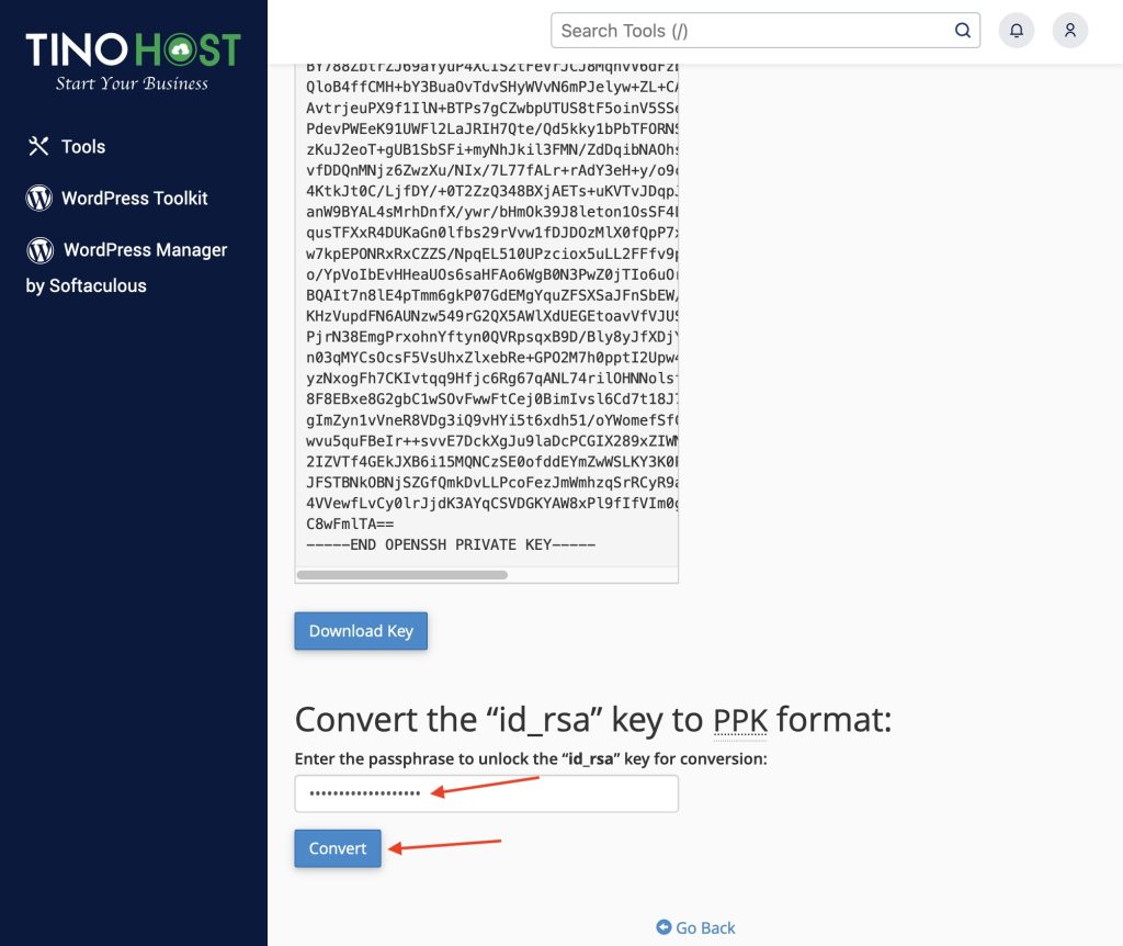SSH-vao-hosting