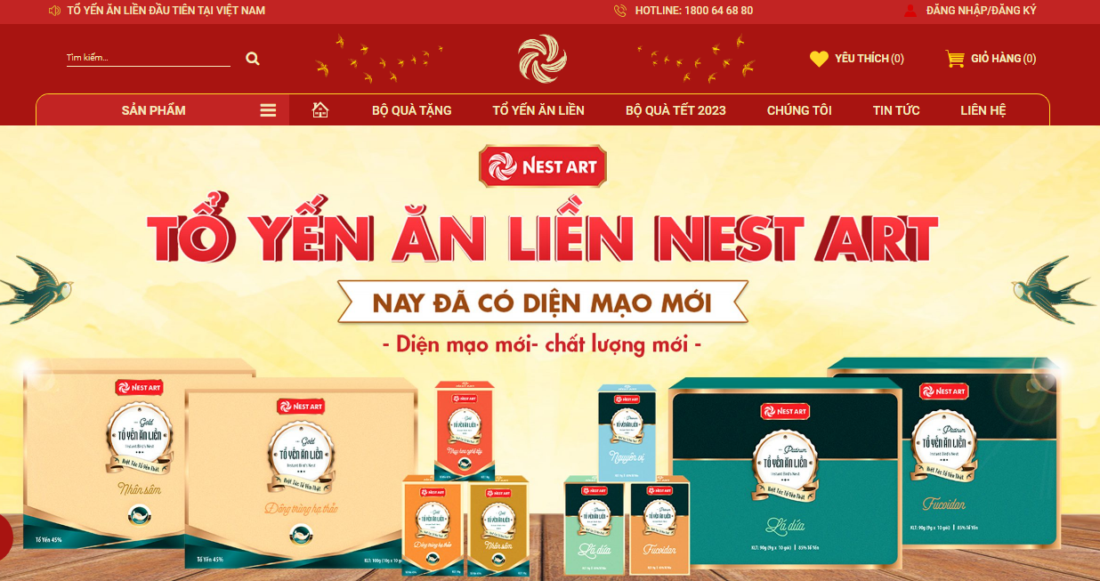 Top 7 mẫu website bán yến sào đẹp và chuyên nghiệp 2024 6 mau-website-ban-yen-sao-dep