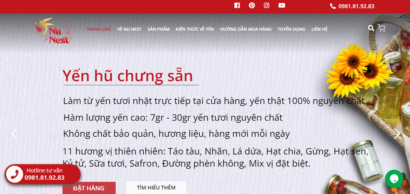 Top 7 mẫu website bán yến sào đẹp và chuyên nghiệp 2024 7 mau-website-ban-yen-sao-dep