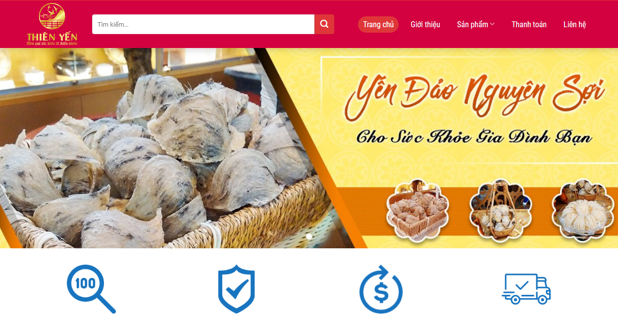 Top 7 mẫu website bán yến sào đẹp và chuyên nghiệp 2024 8 mau-website-ban-yen-sao-dep