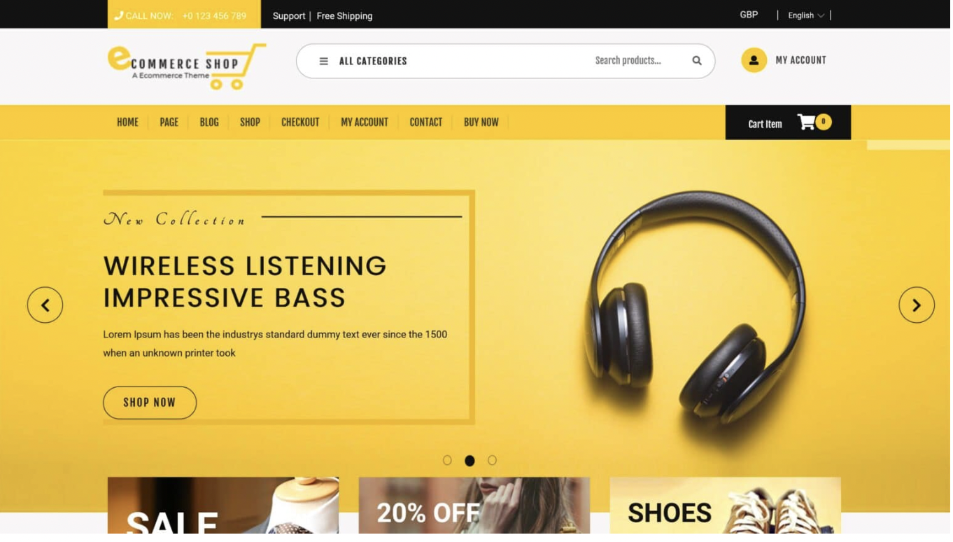 Giới thiệu top 15 mẫu website bán hàng đẹp, chuyên nghiệp 2024 5 mau-website-ban-hang