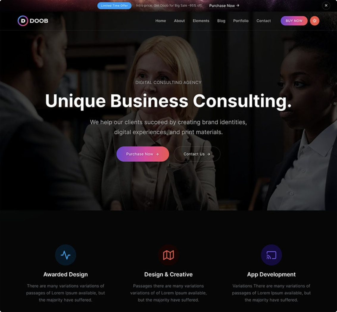 15 mẫu website giới thiệu công ty chuyên nghiệp dành cho mọi ngành nghề 3 mau-website-gioi-thieu-cong-ty-chuyen-nghiep