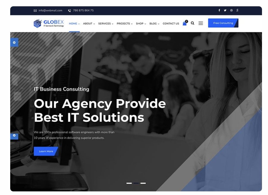 15 mẫu website giới thiệu công ty chuyên nghiệp dành cho mọi ngành nghề 4 mau-website-gioi-thieu-cong-ty-chuyen-nghiep