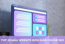 20 mẫu website đơn giản chuẩn SEO được ưa chuộng nhất năm 2024