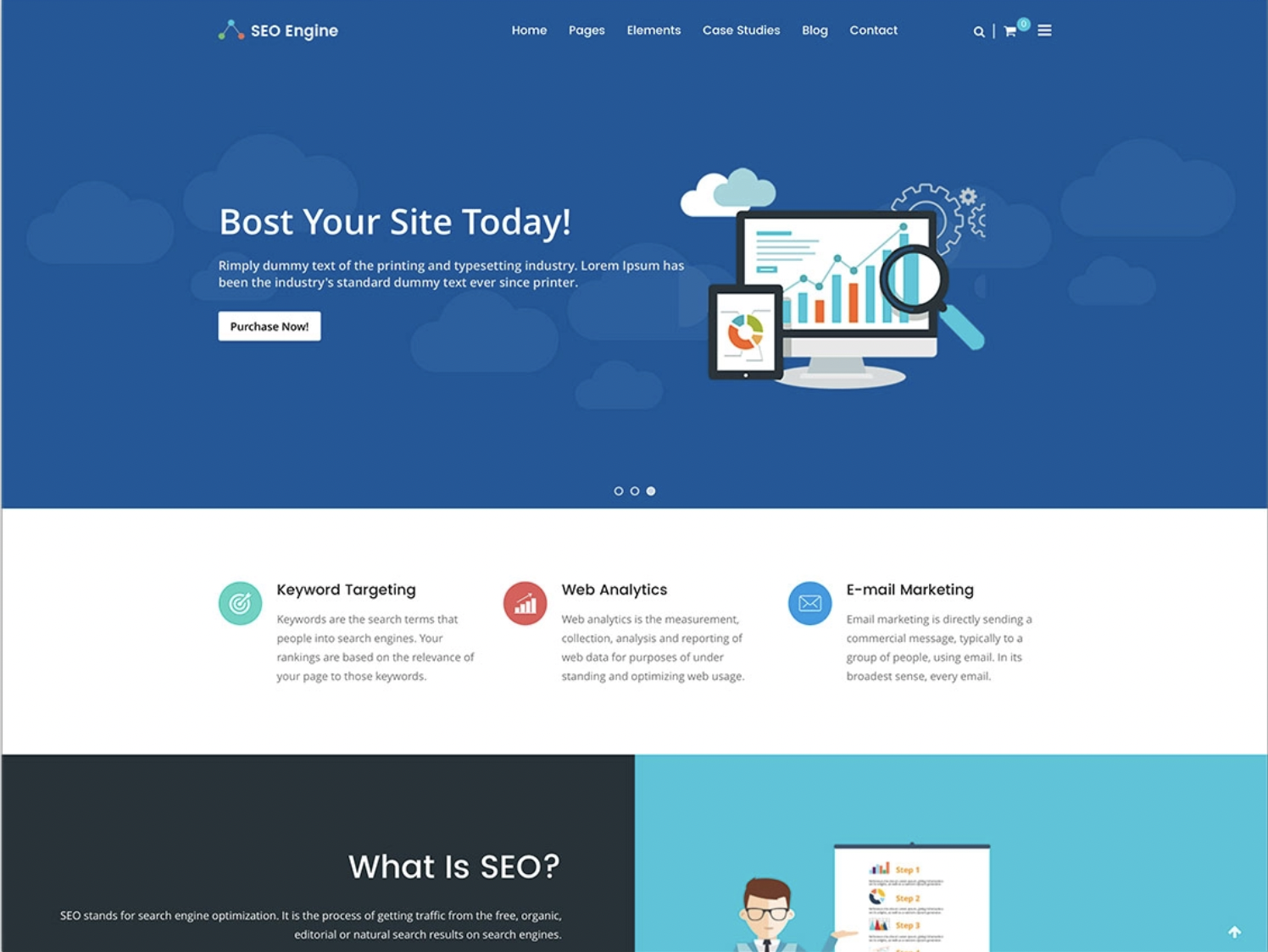 20 mẫu website đơn giản chuẩn SEO được ưa chuộng nhất năm 2024 11 mau-website-don-gian-chuan-seo
