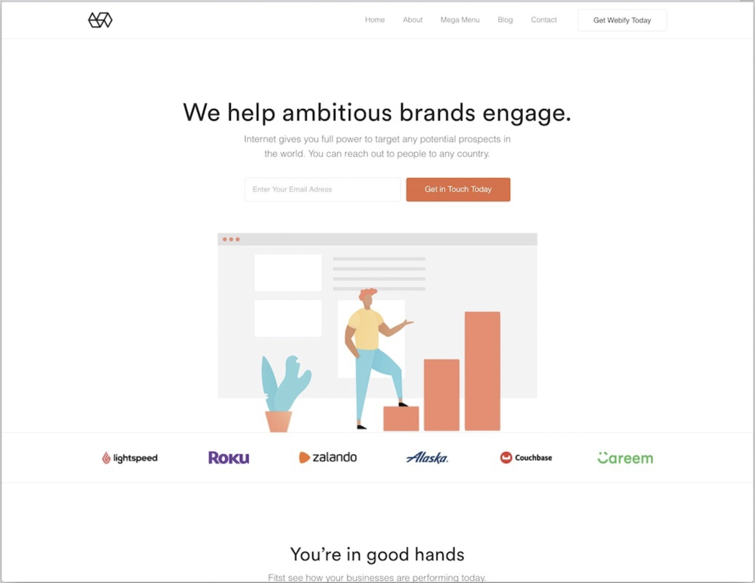 20 mẫu website đơn giản chuẩn SEO được ưa chuộng nhất năm 2024 7 mau-website-don-gian-chuan-seo