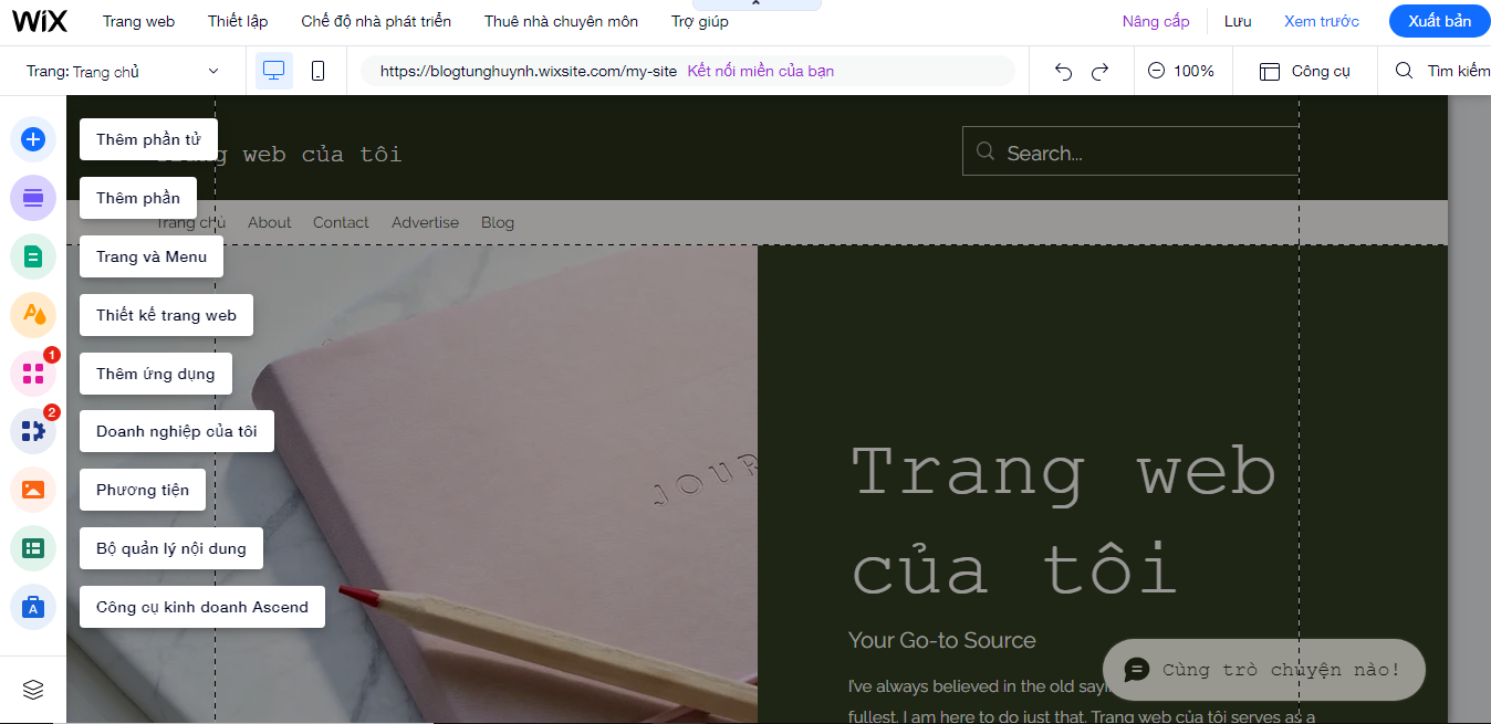 <strong>Cách tạo website cá nhân miễn phí dành cho người mới bắt đầu</strong> 16 cach-tao-website-ca-nhan-mien-phi
