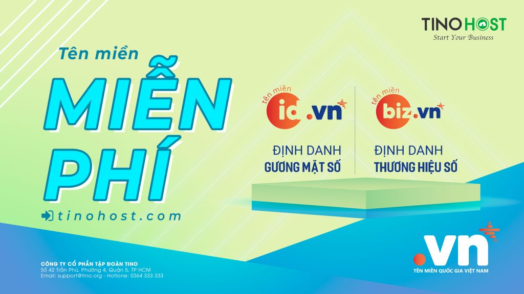 Tino Group miễn phí tên miền .ID.VN và .BIZ.VN 2 năm đầu, từ 06/2023! 1 mien-phi-ten-mien-id-biz-vn-2-nam-dau