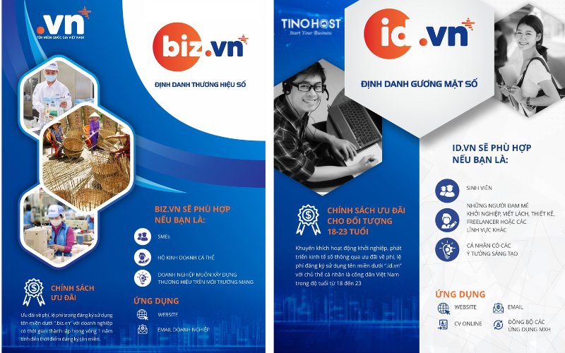 Tino Group miễn phí tên miền .ID.VN và .BIZ.VN 2 năm đầu, từ 06/2023! 2 mien-phi-ten-mien-id-biz-vn-2-nam-dau