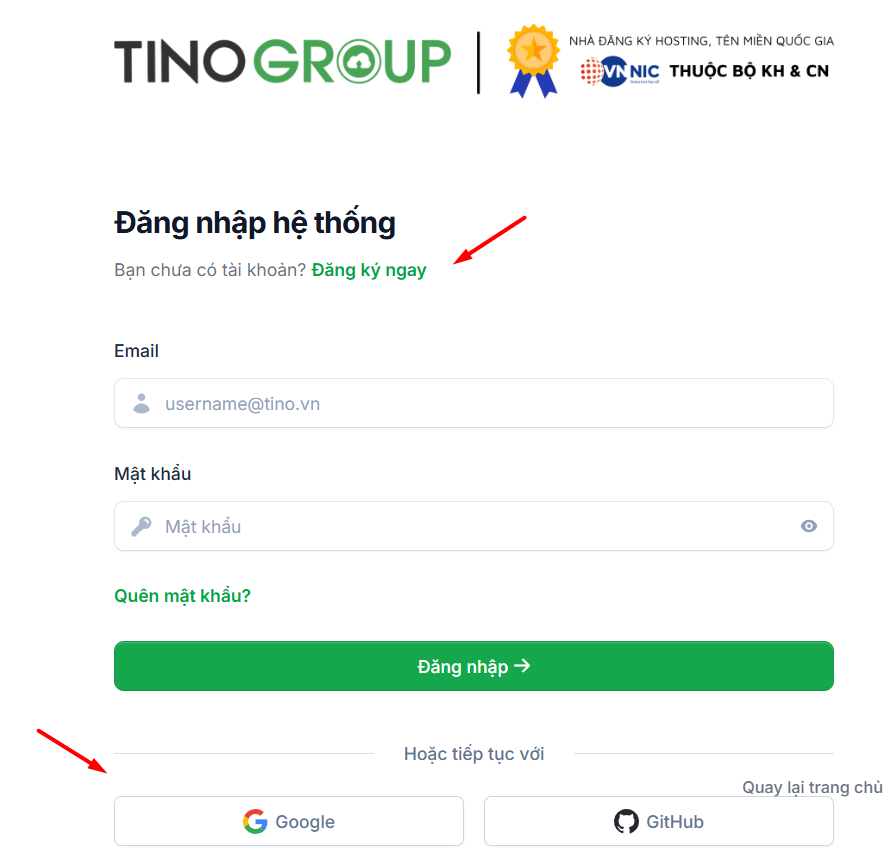 Hướng dẫn cách kiếm tiền Affiliate Hosting với Tino từ A-Z 3 Cách tham gia chương trình Affiliate Hosting của Tino