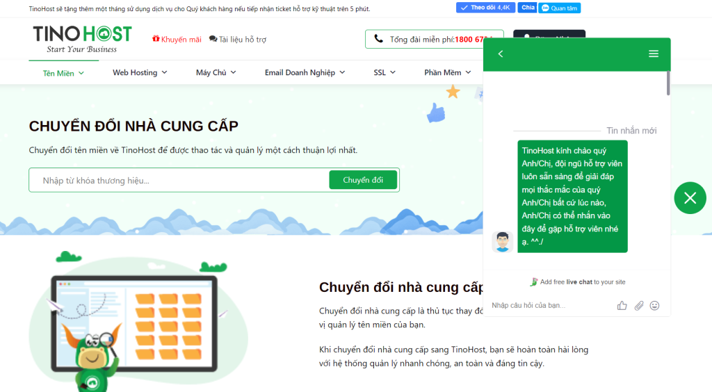 Hướng dẫn chuyển tên miền về TinoHost nhanh chóng 1 chuyen-ten-mien-ve-tinohost