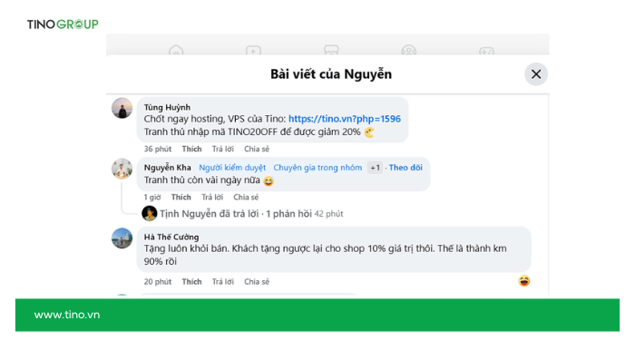 Hướng dẫn cách kiếm tiền Affiliate Hosting với Tino từ A-Z 19 Bình luận