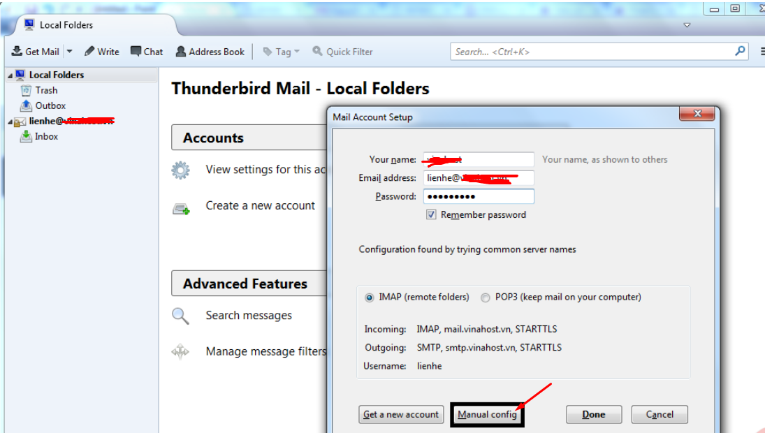 Hướng dẫn cấu hình email cho Thunderbird chi tiết A-Z 4 cau-hinh-email-cho-thunderbird
