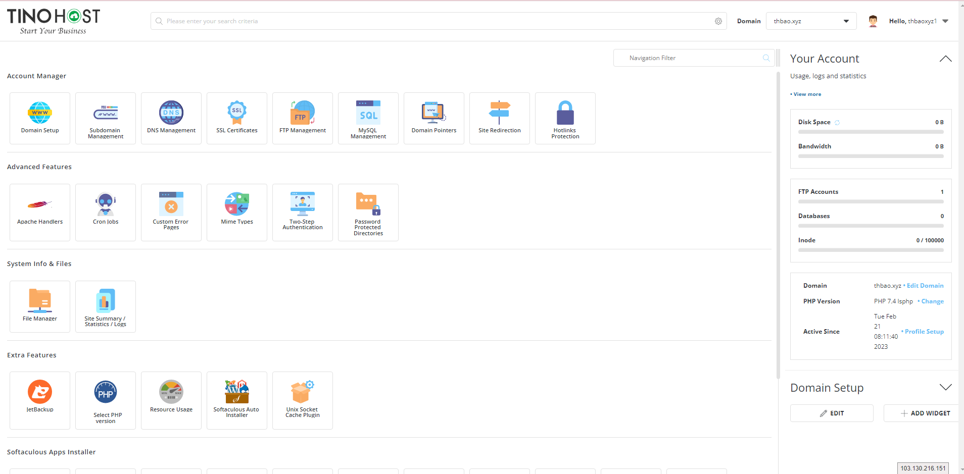 Hướng dẫn đăng nhập vào tài khoản Direct Admin trên dịch vụ Unlimited Hosting tại My Tino 4 dang-nhap-vao-tai-khoan-direct-admin