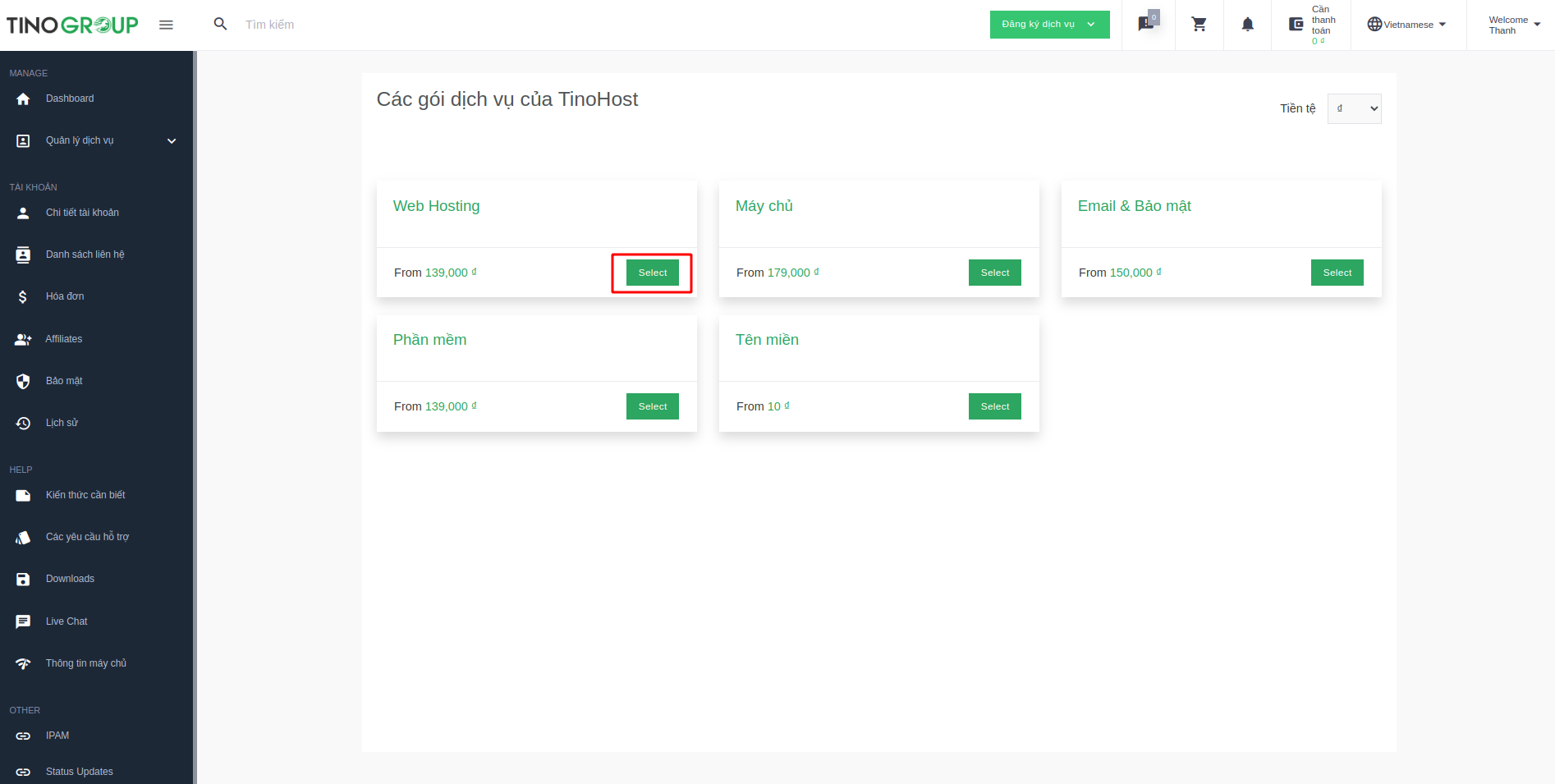 Hosting là gì? Domain là gì? Những thông tin bạn cần biết về Hosting và Domain 16 cac-buoc-dang-ky-hosting-tai-tinohost