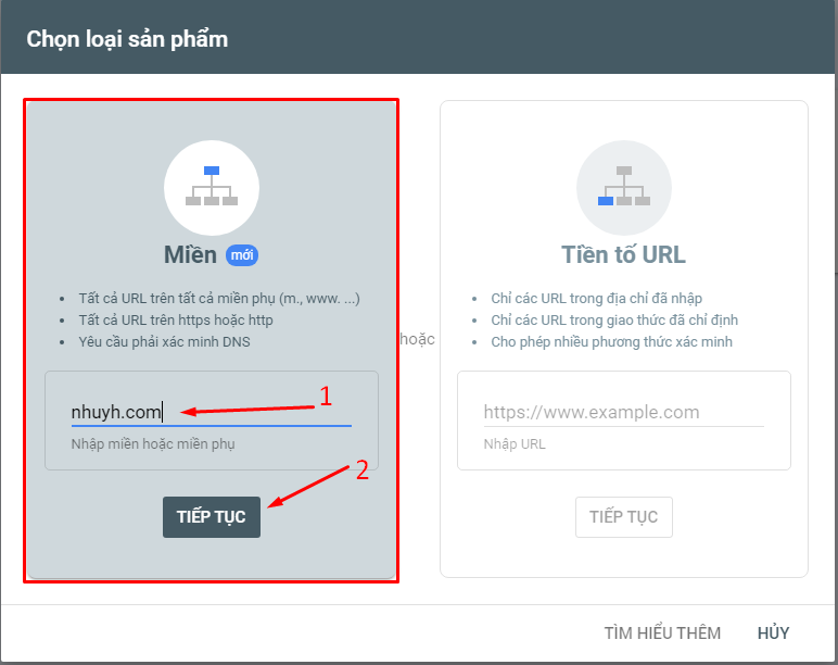 Hướng dẫn xác minh tên miền với Google Search Console đơn giản 2 xac-minh-ten-mien-voi-google-search-console