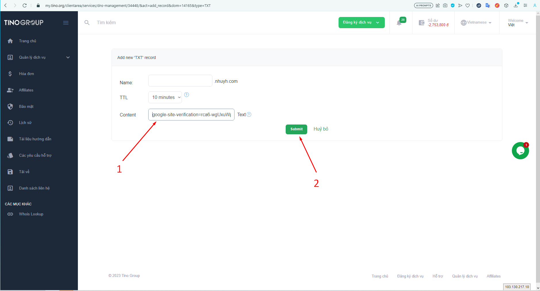 Hướng dẫn xác minh tên miền với Google Search Console đơn giản 7 xac-minh-ten-mien-voi-google-search-console