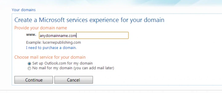 Hướng dẫn tạo email tên miền riêng với Hotmail miễn phí 100% 9 huong-dan-tao-email-ten-mien-rieng-voi-hotmail