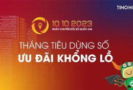 Tháng tiêu dùng số – ưu đãi khổng lồ 2023: TinoHost miễn phí combo 6 triệu, -40% VPS, miễn phí 2 năm sử dụng, …