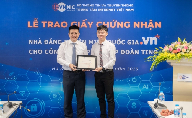 VNNIC là gì? Đăng ký tên miền Việt Nam dưới sự quản lý của VNNIC có khó không? 5 tino-group-la-1-trong-15-nha-dang-ky-ten-mien-quoc-gia-vn-chinh-thuc-cua-vnnic-(7-2023)