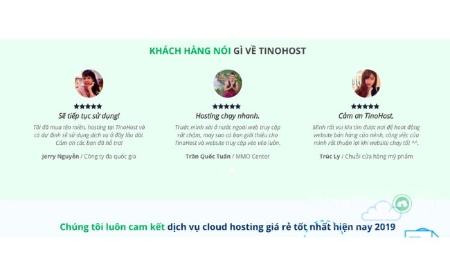Nhà cung cấp Windows hosting tốt nhất năm 2024 3 danh-gia-cua-khach-hang-ve-tinohost