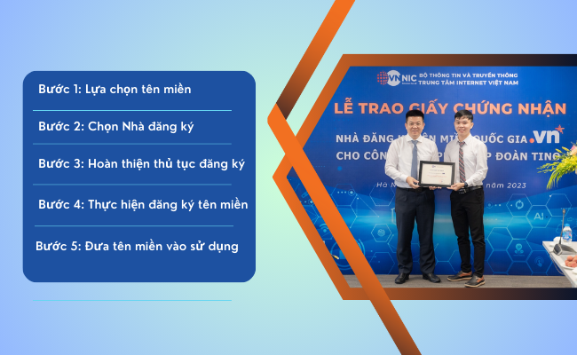 Tìm hiểu quy trình đăng ký tên miền Việt Nam chi tiết 4 quy-trinh-dang-ky-ten-mien-vn