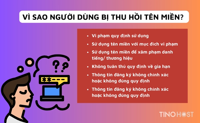 Quy trình xử lý thu hồi tên miền là gì? Cách lấy lại tên miền đã bị thu hồi 2 co-nhieu-ly-do-khien-nguoi-dung-bi-thu-hoi-ten-mien