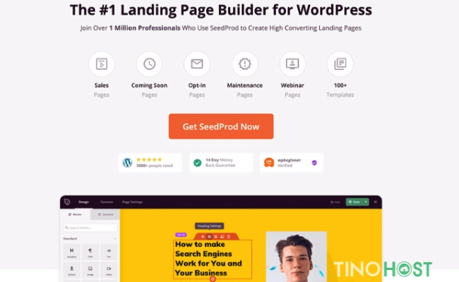 Page Builder là gì? Top 6 Page Builder cho WordPress phổ biến nhất 2024 8 SeedProd-Page-Builder