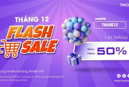 Tháng 12, rinh Hosting/VPS tại TinoHost với giá 1 phần 2!