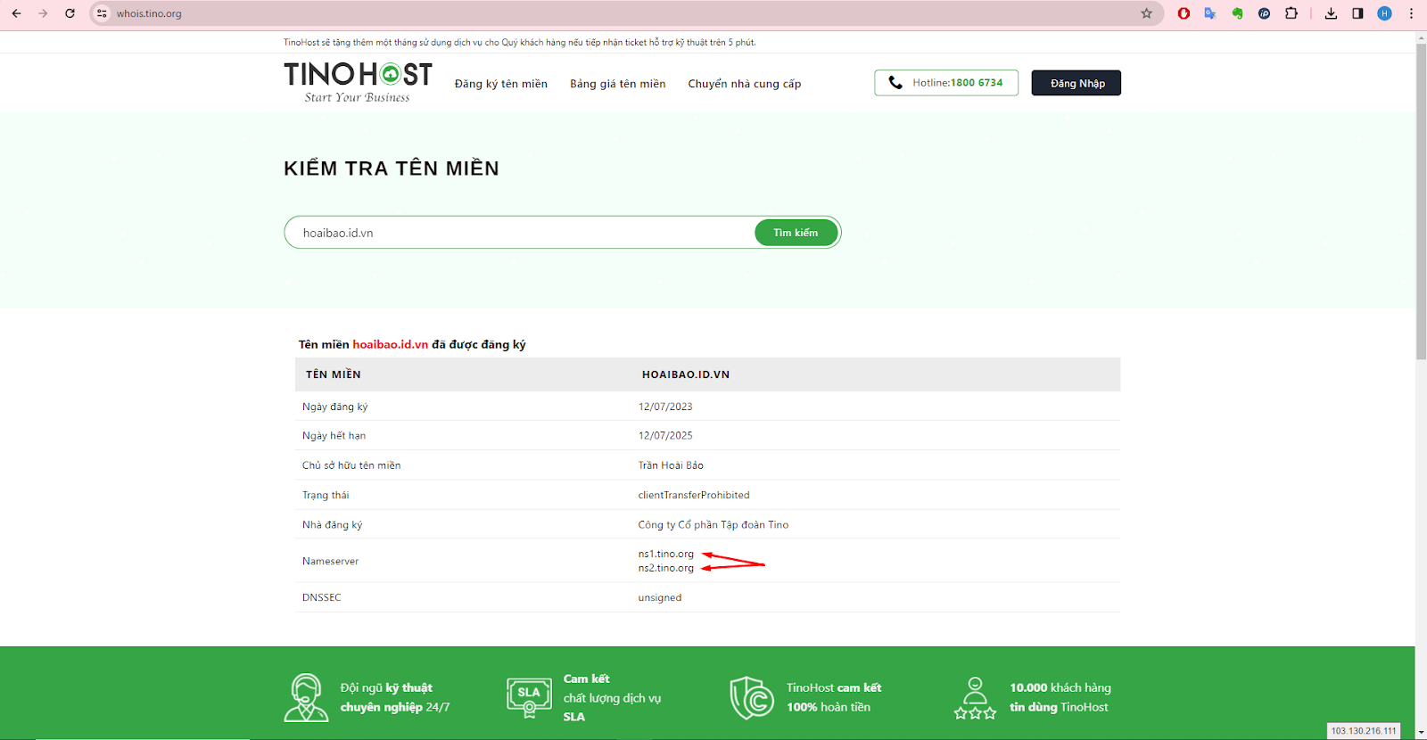 Hướng dẫn cách check Nameservers đúng hay chưa đơn giản, dễ thực hiện 9 Hướng dẫn cách check Nameservers đúng hay chưa đơn giản, dễ thực hiện 6