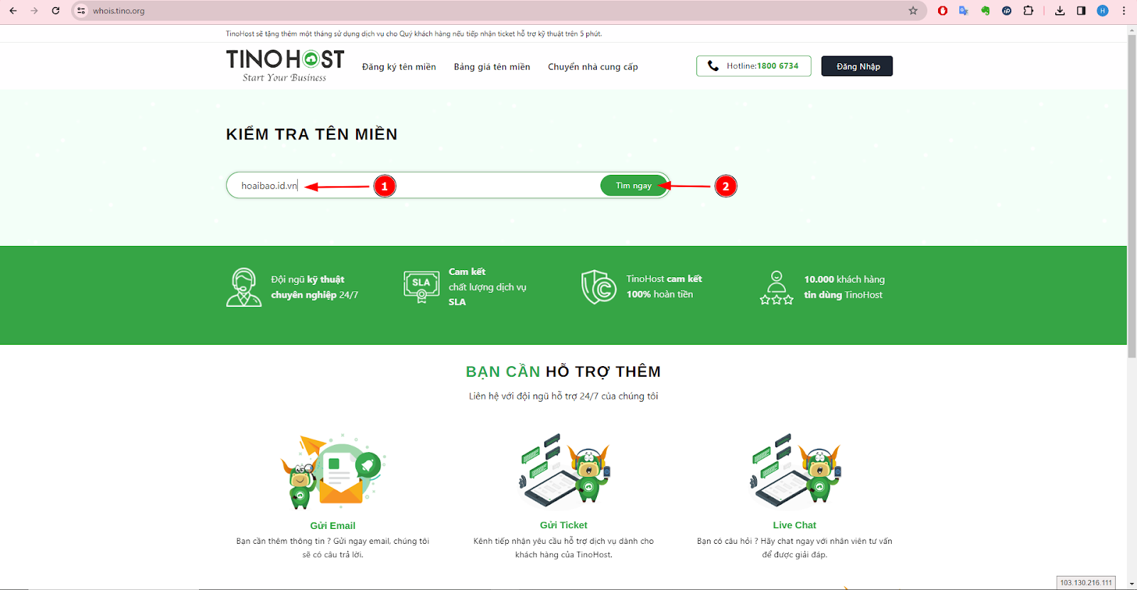 Hướng dẫn cách check Nameservers đúng hay chưa đơn giản, dễ thực hiện 8 Hướng dẫn cách check Nameservers đúng hay chưa đơn giản, dễ thực hiện 5