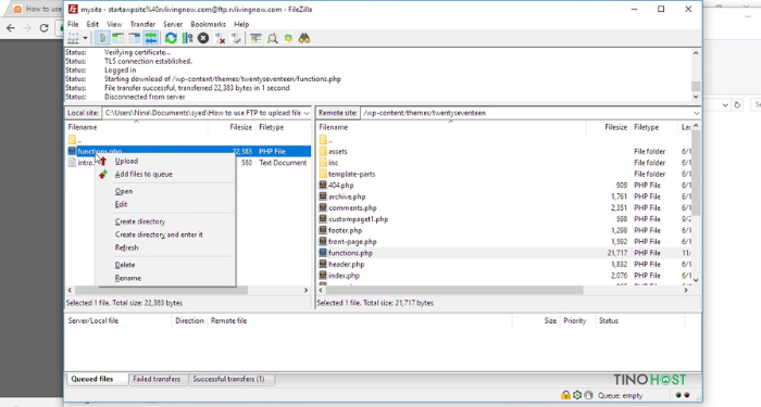 Hướng dẫn cách upload source code PHP lên hosting trong 2 bước 5 huong-dan-su-dung-filezilla-de-upload-source-code