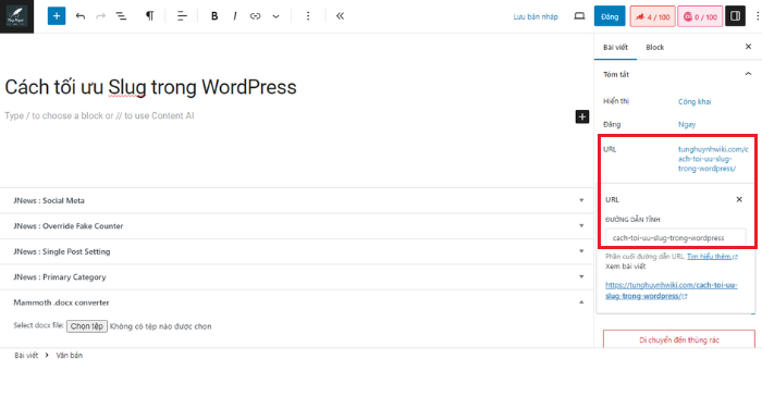 Slug là gì? Cách tối ưu Slug trong WordPress 1 slug-la-gi